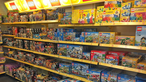 Lego hos Bakkelandets legetøj
