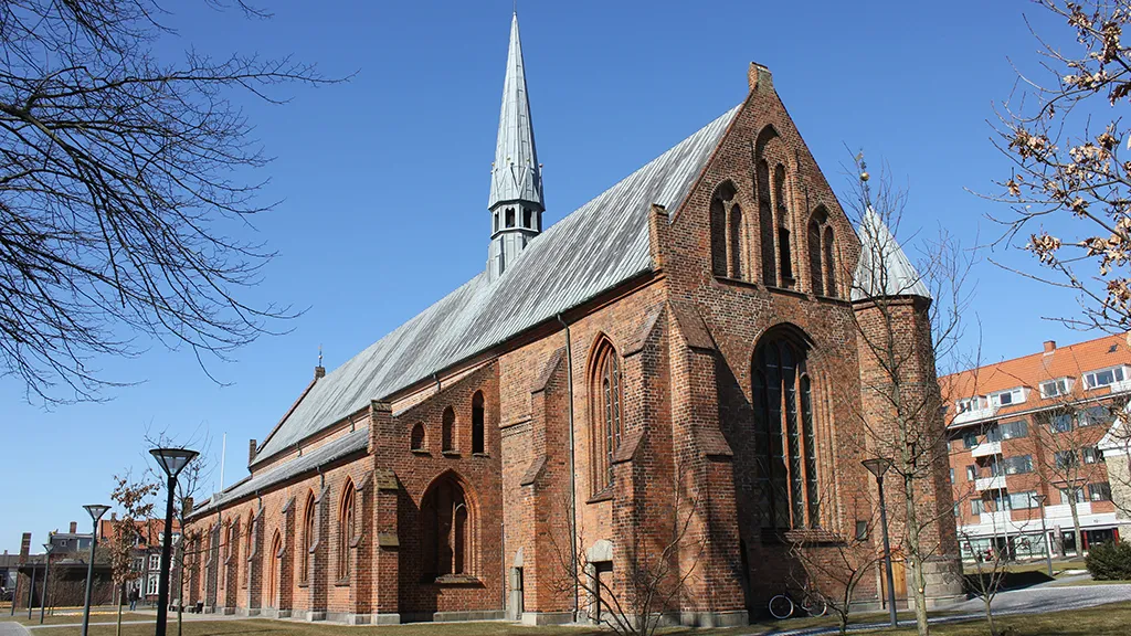 Horsens Klosterkirke set udefra