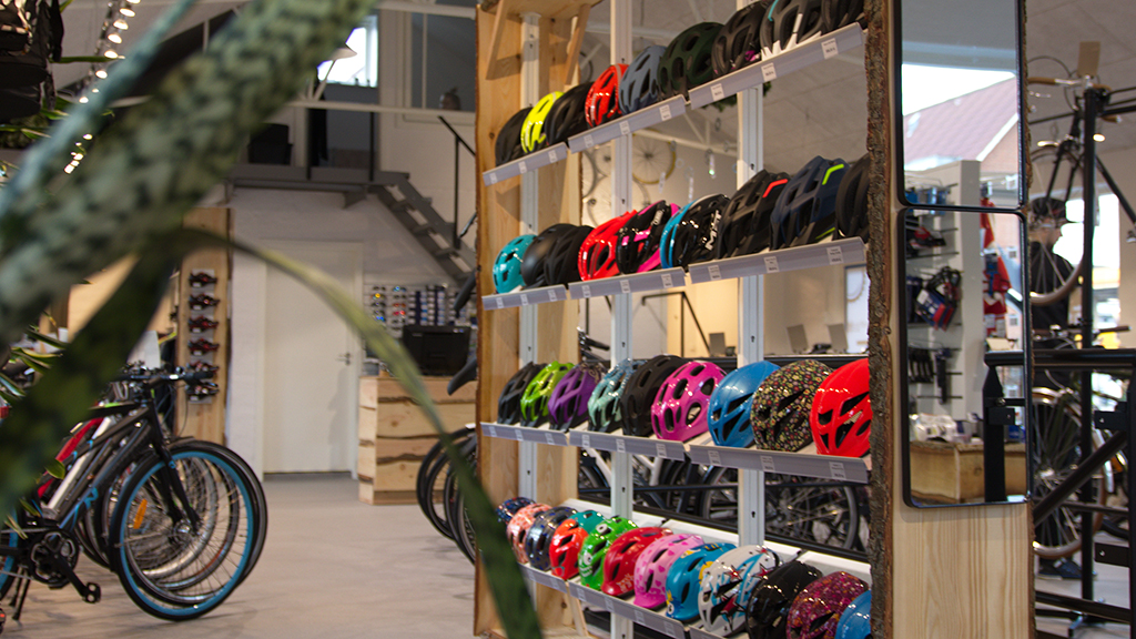 Bicycle helmets from Tandhjulet in Odder