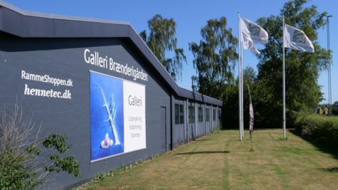 Facaden hos galleriet Art'M i Horsens