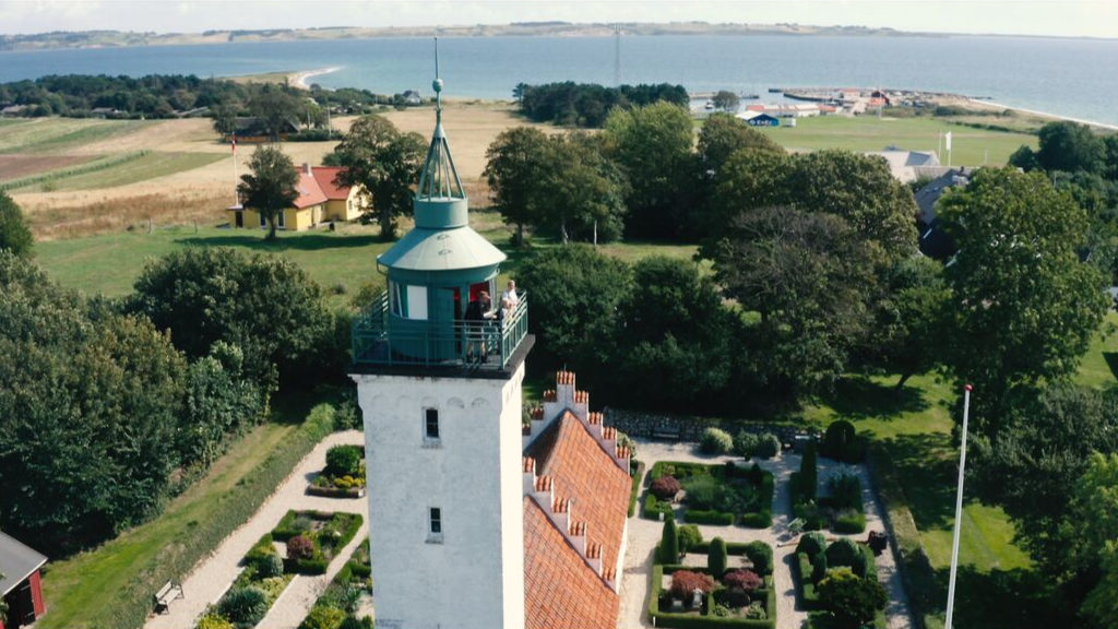 The lighthouse of Tunø Church