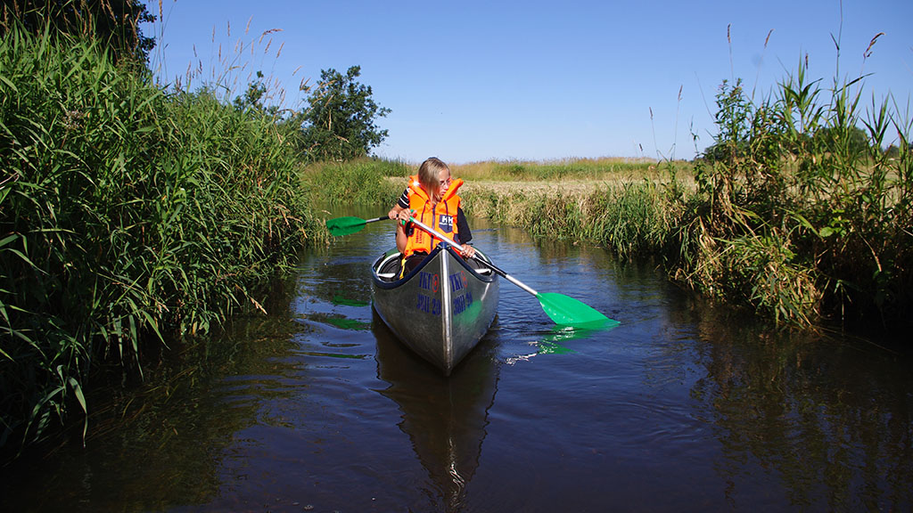 Two on a canoe trip.