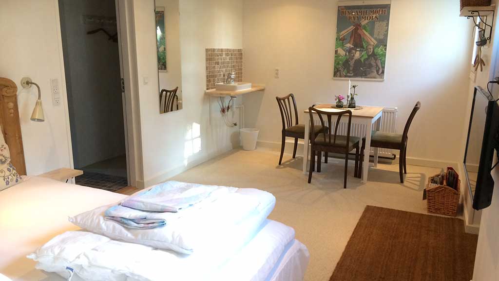 Lounge with a living room at Karensdal B&B