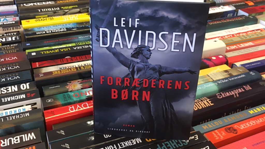 The front cover of the book Forræderens Børn by Leif Davidsen