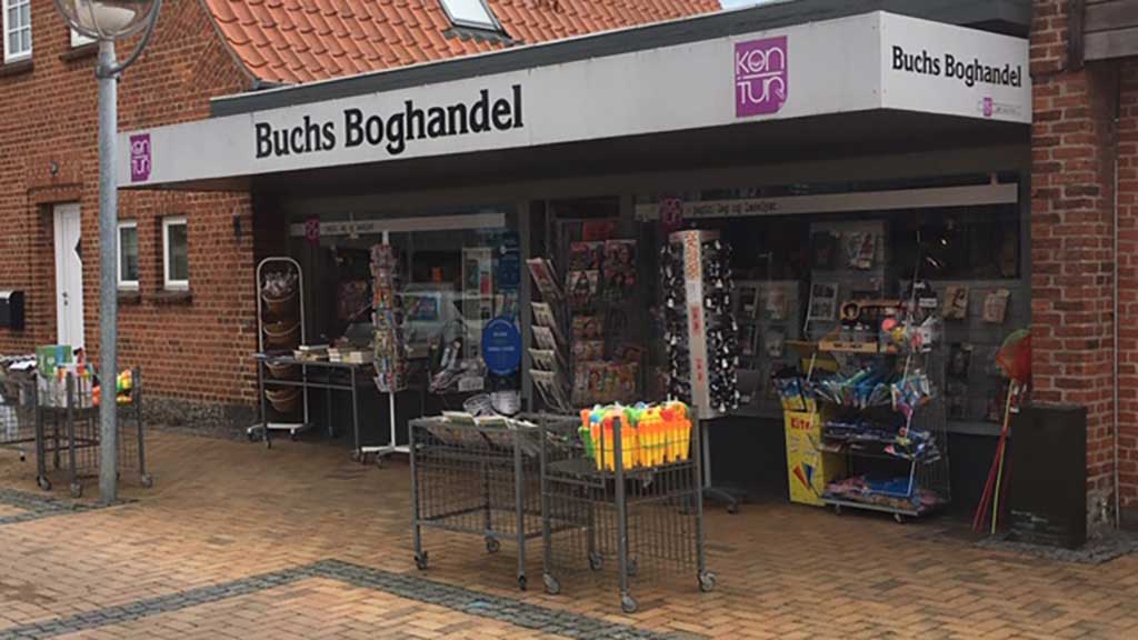 Buchs Boghandel seen from the outside