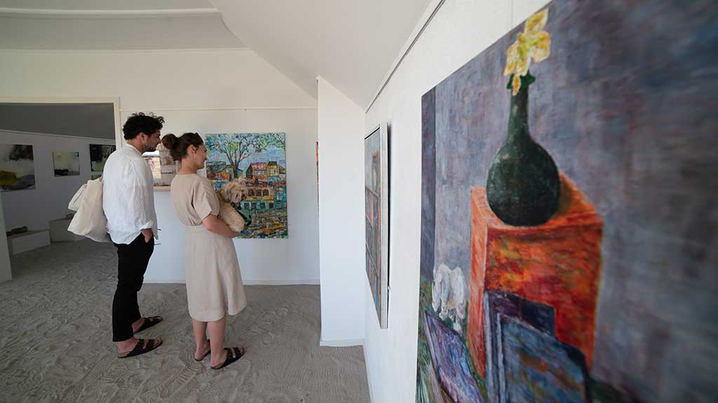 Udstilling hos Galleri Kirkesvinget