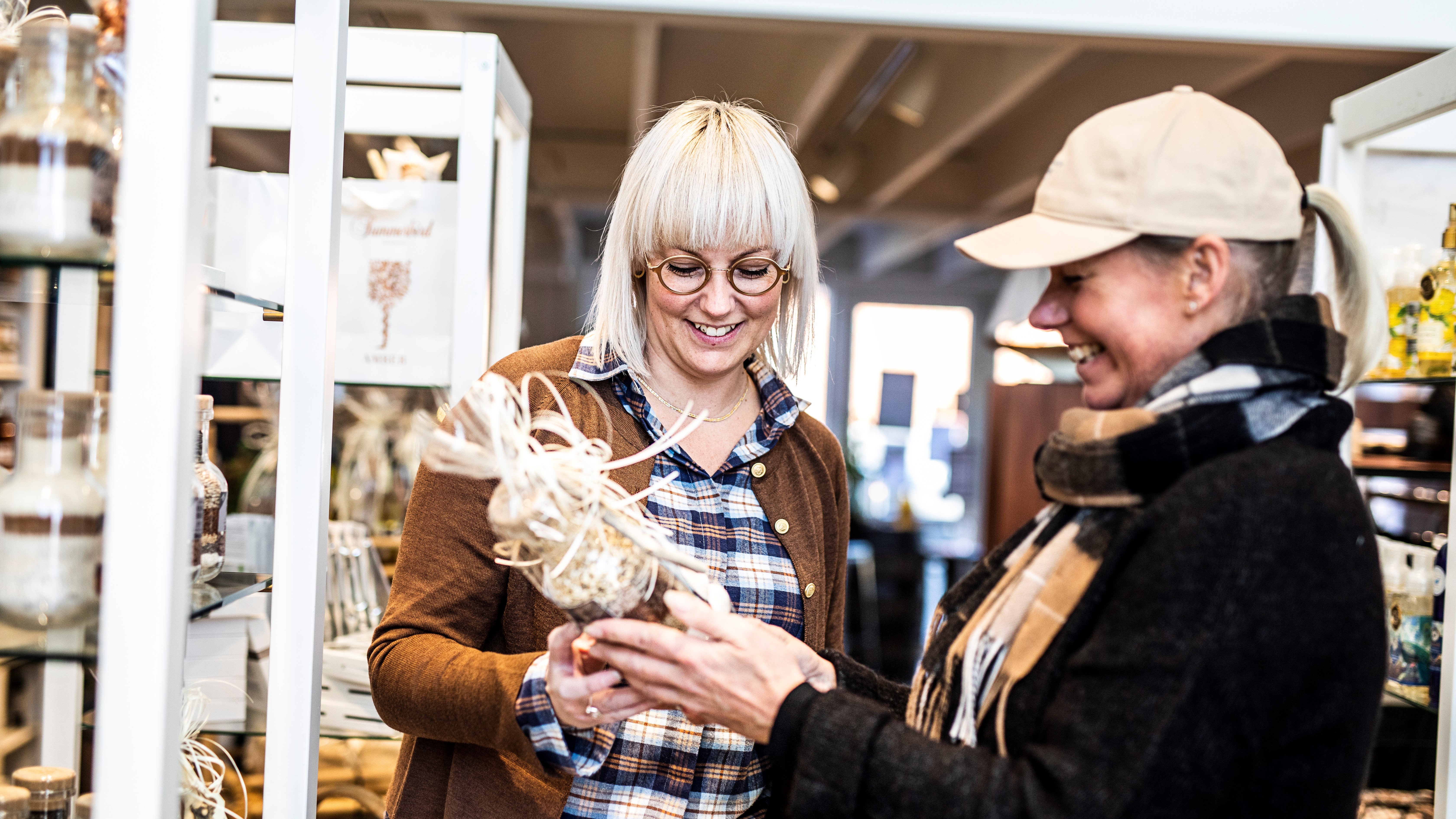 Hostess gifts and delicacies at Sjørs in Juelsminde