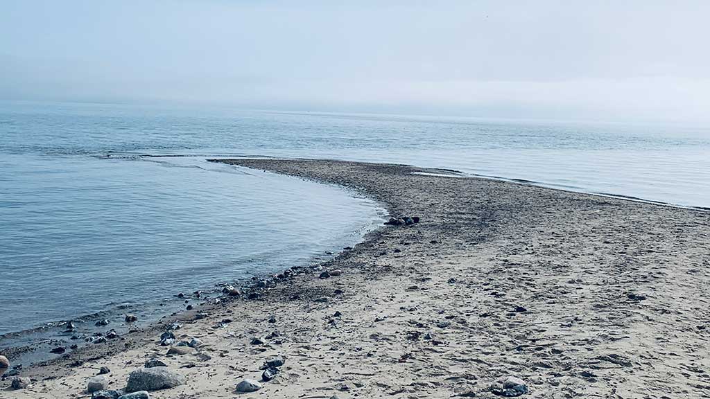 The tip of the Bjørnsknude peninsula near Juelsminde