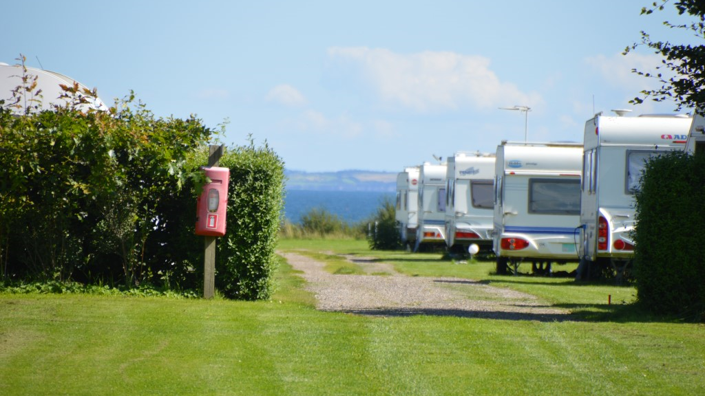 Caravans with sea view at NFJ Naturist - Familiecamping