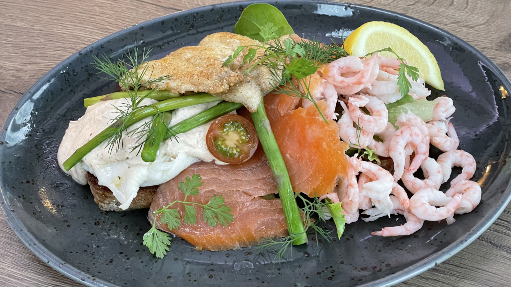 Presentation of a stjerneskud at Juelsminde Fisk