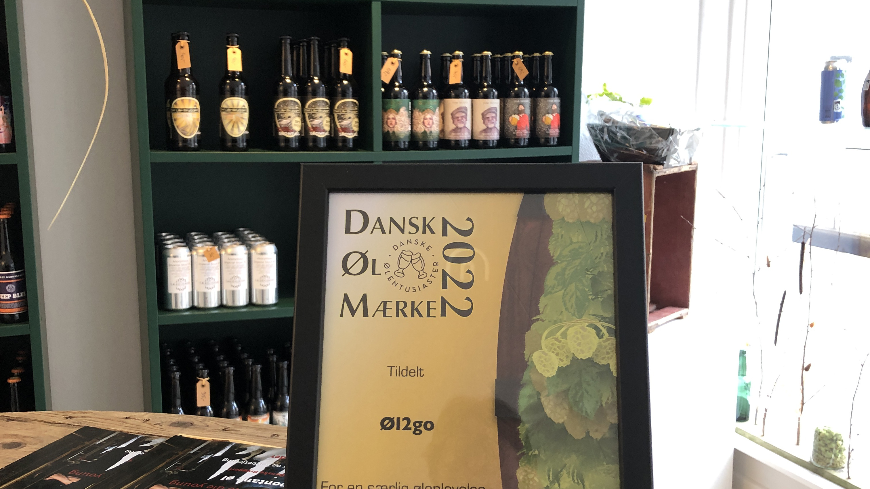 Beer store in Horsens.