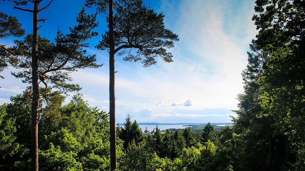 View from Blakshøj, Sondrup, Horsens