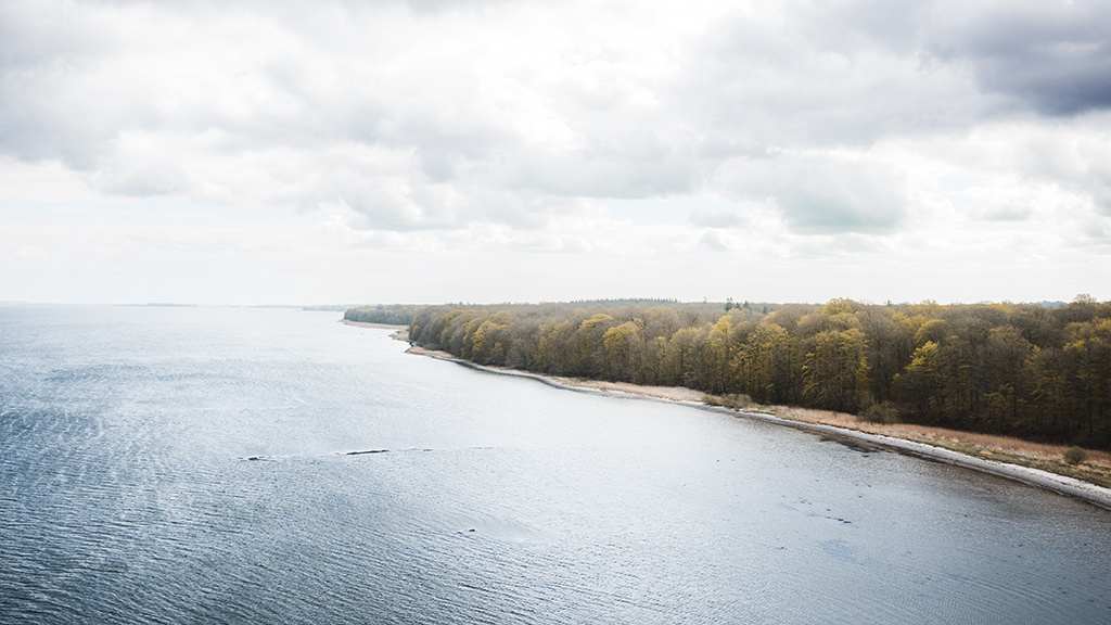 Aerial photo-Horsens Fjord