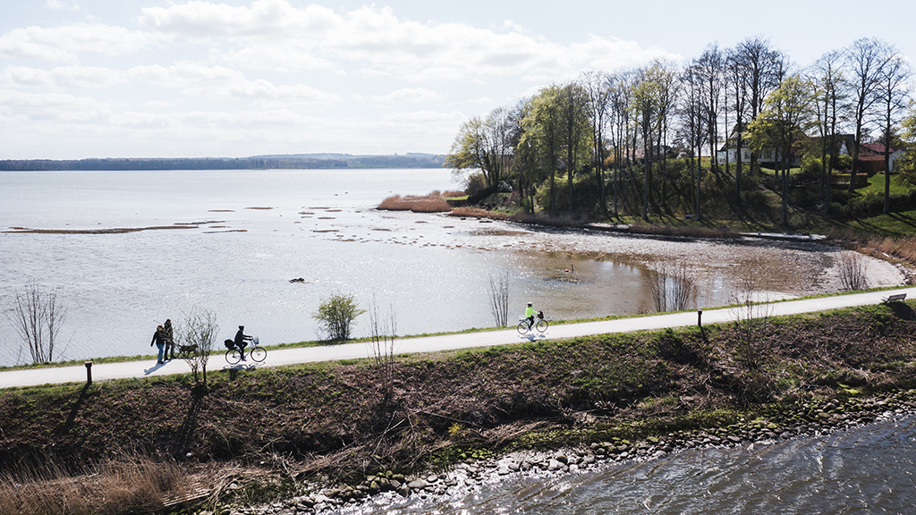 Aerial photo-Horsens Fjord-peninsula