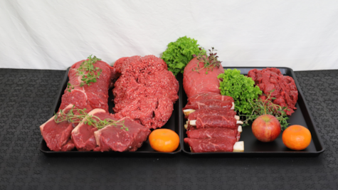 Blandede produkter af oksekød hos Bjerre Kød