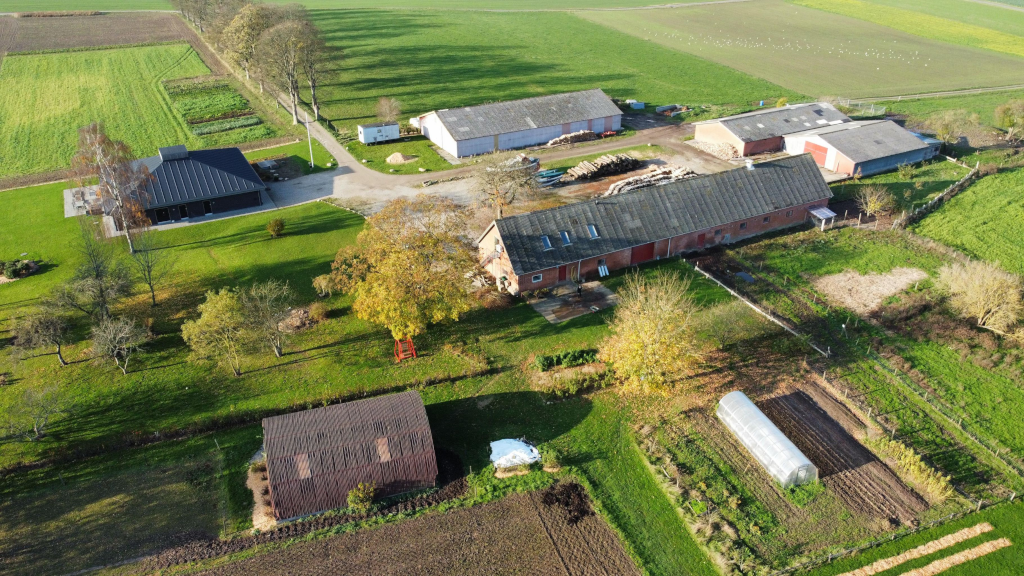 Aerial photo of Hanstedholm