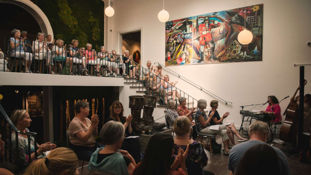 A concert with Sascha Dupont at the Horsens Holder festival