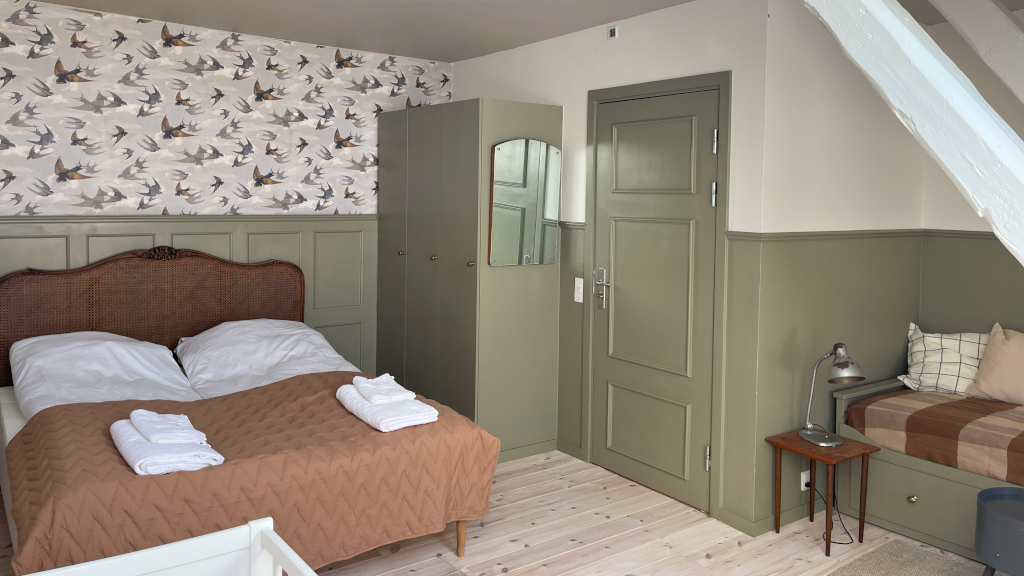 Green double room at Reballegaard