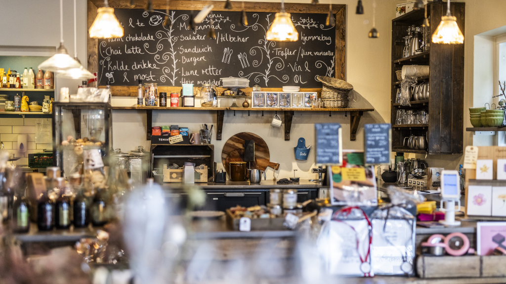 Specialities and the menu in the store Spisekammeret