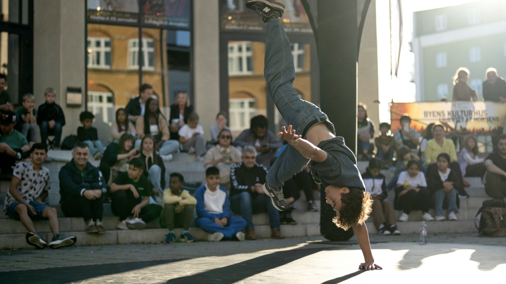 Breakdance at Teatertorvet in Horsens