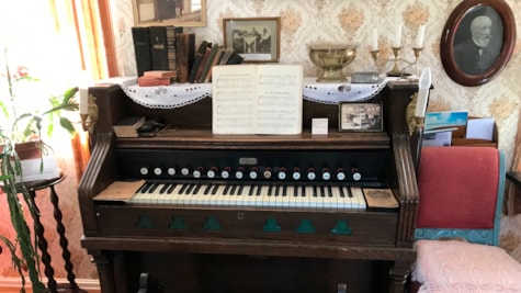 Orgel på Endelave Museum