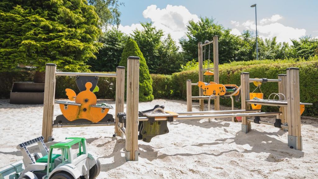 The playground at Uldum Mill