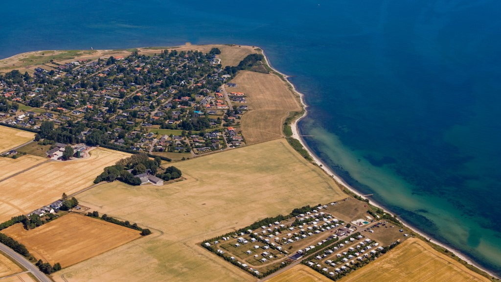 Drone photo of NFJ Naturist - Family Camping and Norsminde