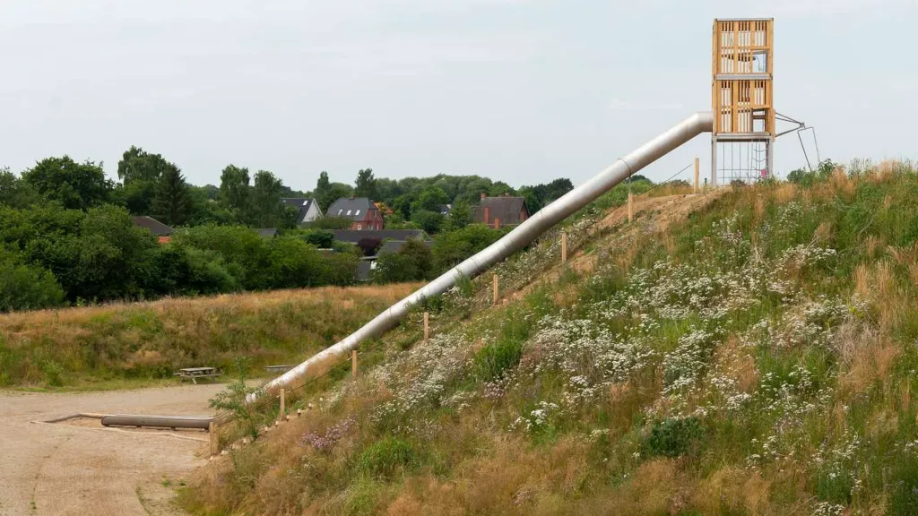 Rutsjebanen i Bakkelunden i Horsens