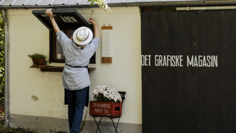 Jane Willumsgaard fra Det Grafiske Magasin åbner sin butik