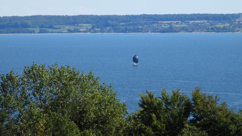 Daugård – the view from the top of one of Denmark’s steepest hills, Askebjerg.