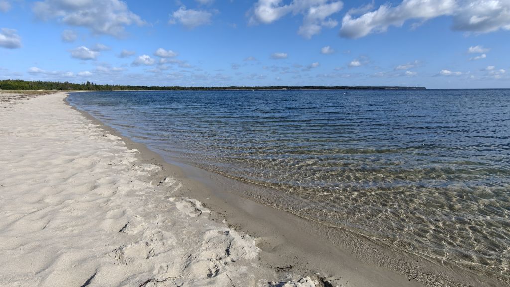 Sandbjerg Vig Beach near Juelsminde.