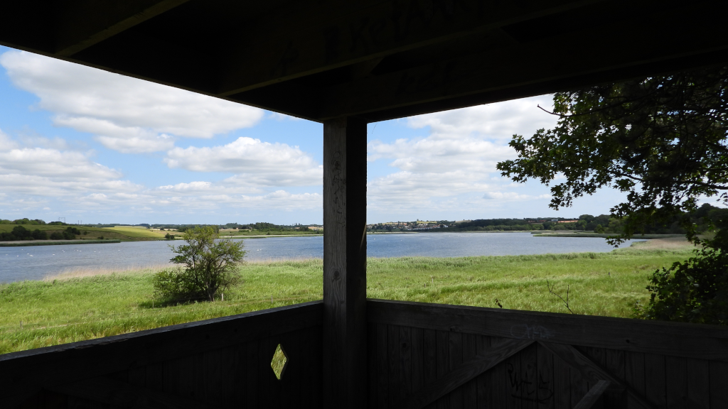 Udsigt fra fugletårnet i Nørrestrand