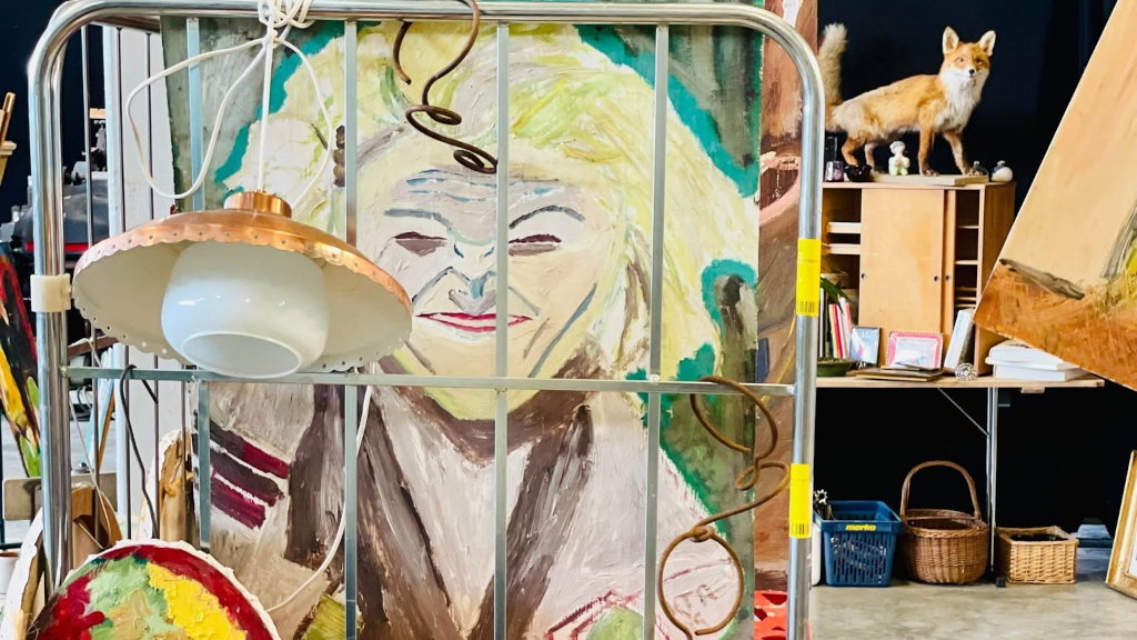 Genbrug og kunst fra Habengut Markedet
