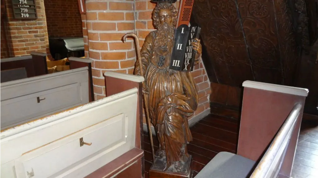 Decoration inside Vor Frelsers Church.