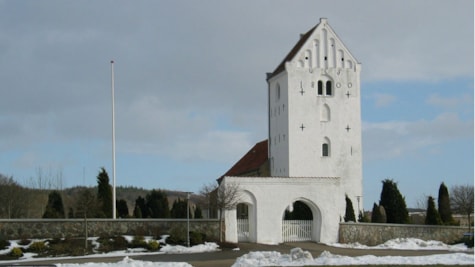 Tårnet ved Yding Kirke