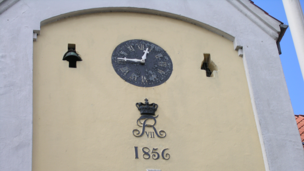 Uret på det gamle ting og arresthus i Odder