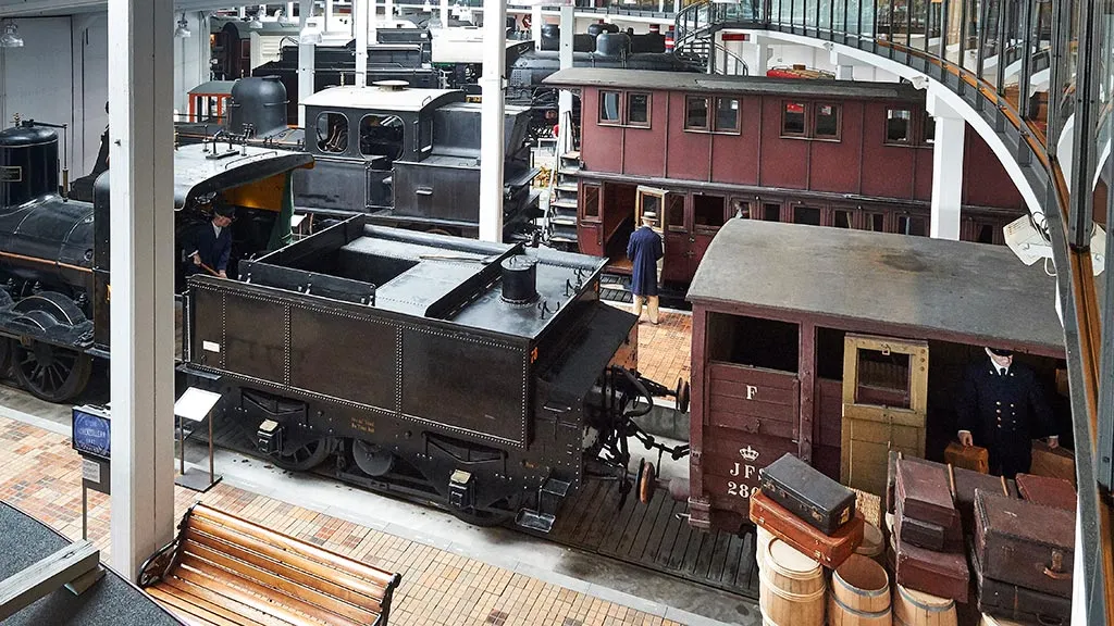 Exhibition at the Train Museum
