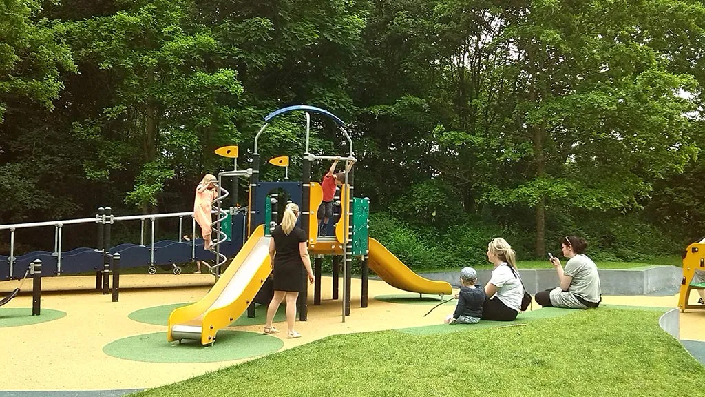 Playground at Skovalléen