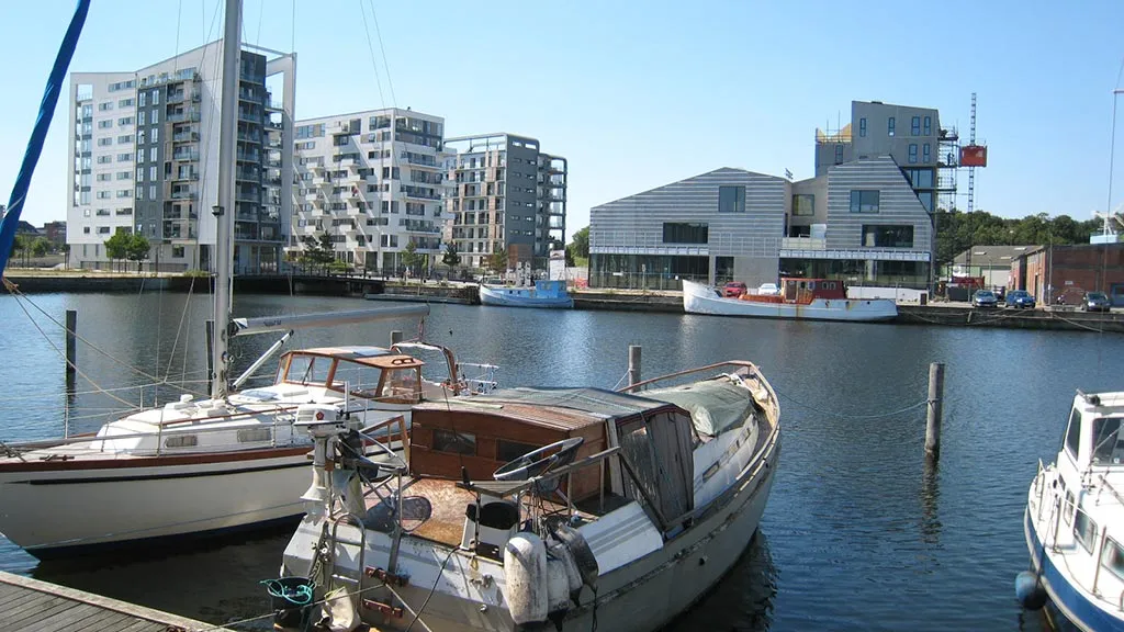 Odense Havn med småbåde