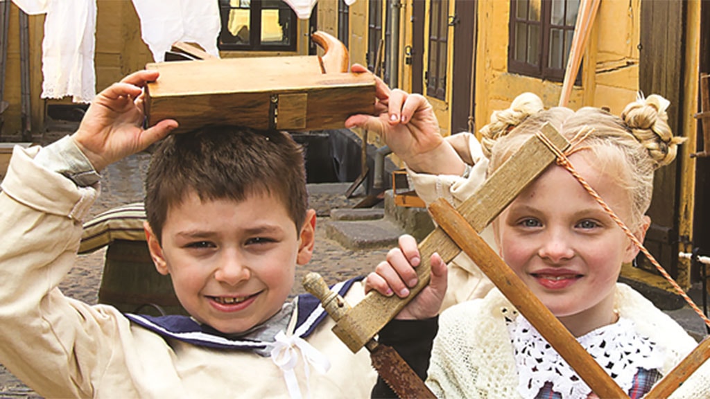 Der Hinterhof der Kinder