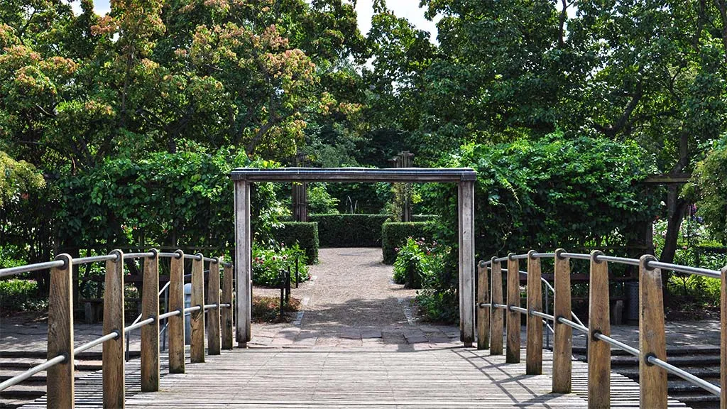 Bridge in the Fairy Tale Garden