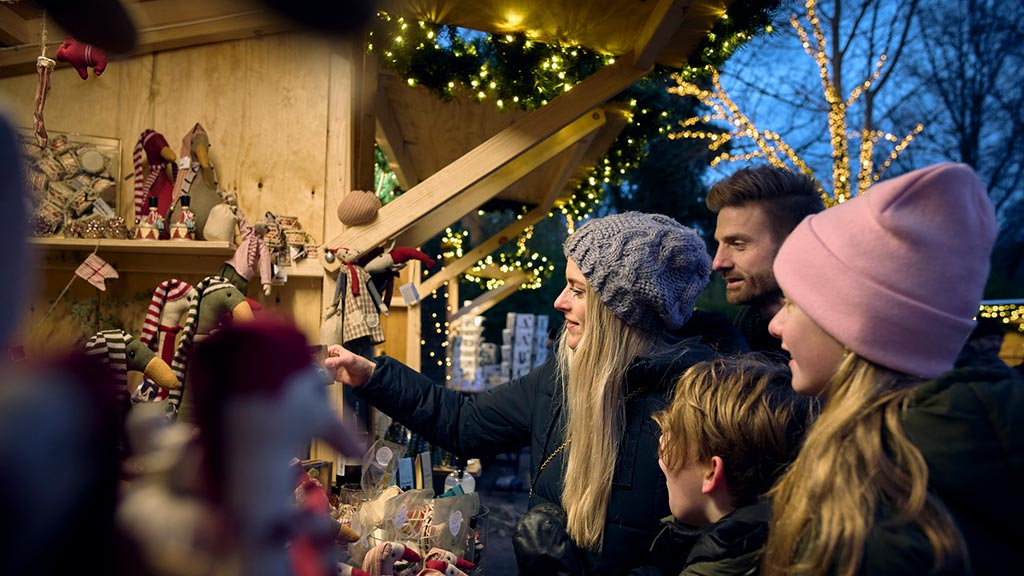 Jul i Odense ZOO med lys