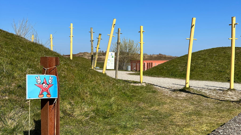 Spielplatz auf Insel Stige