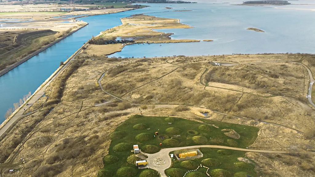 Stige Peninsula - drone photo