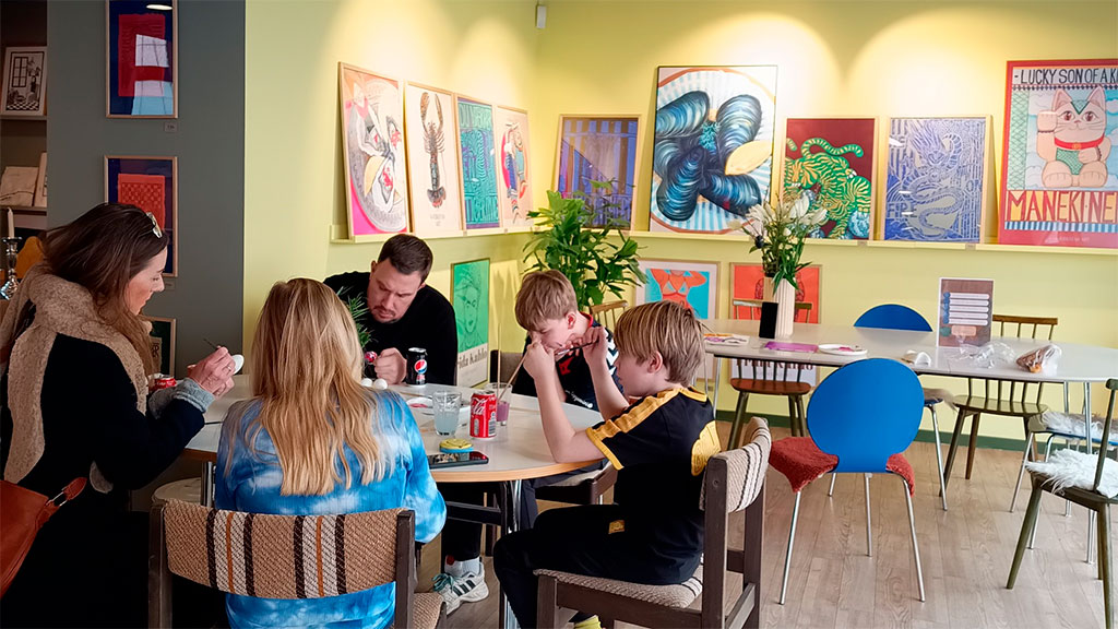 Kunstnær Creative Café in Odense