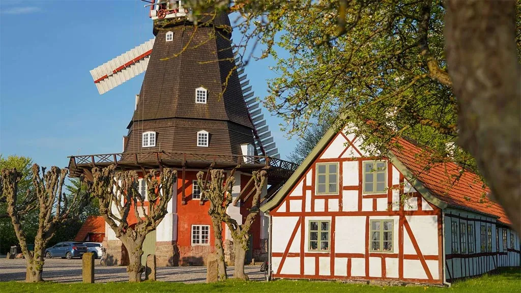 Lumby Wind Mill north of Odense