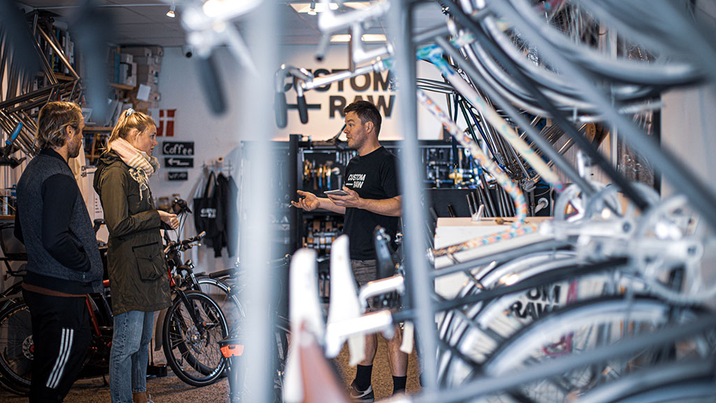 Custom Raw Bike shop
