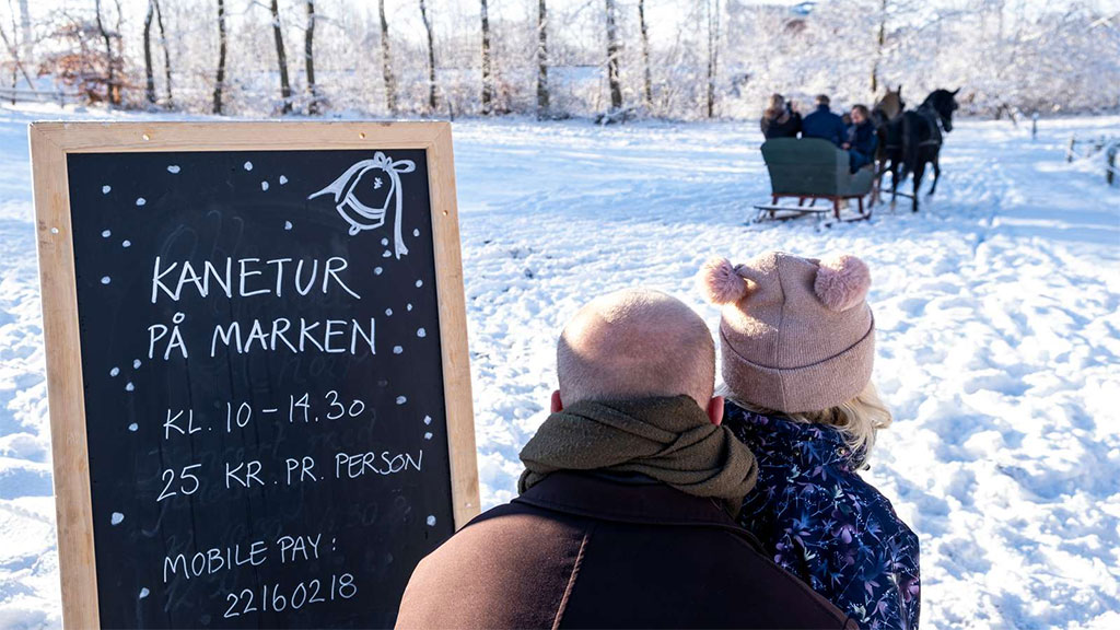 Den Fynske Landsby Vinter