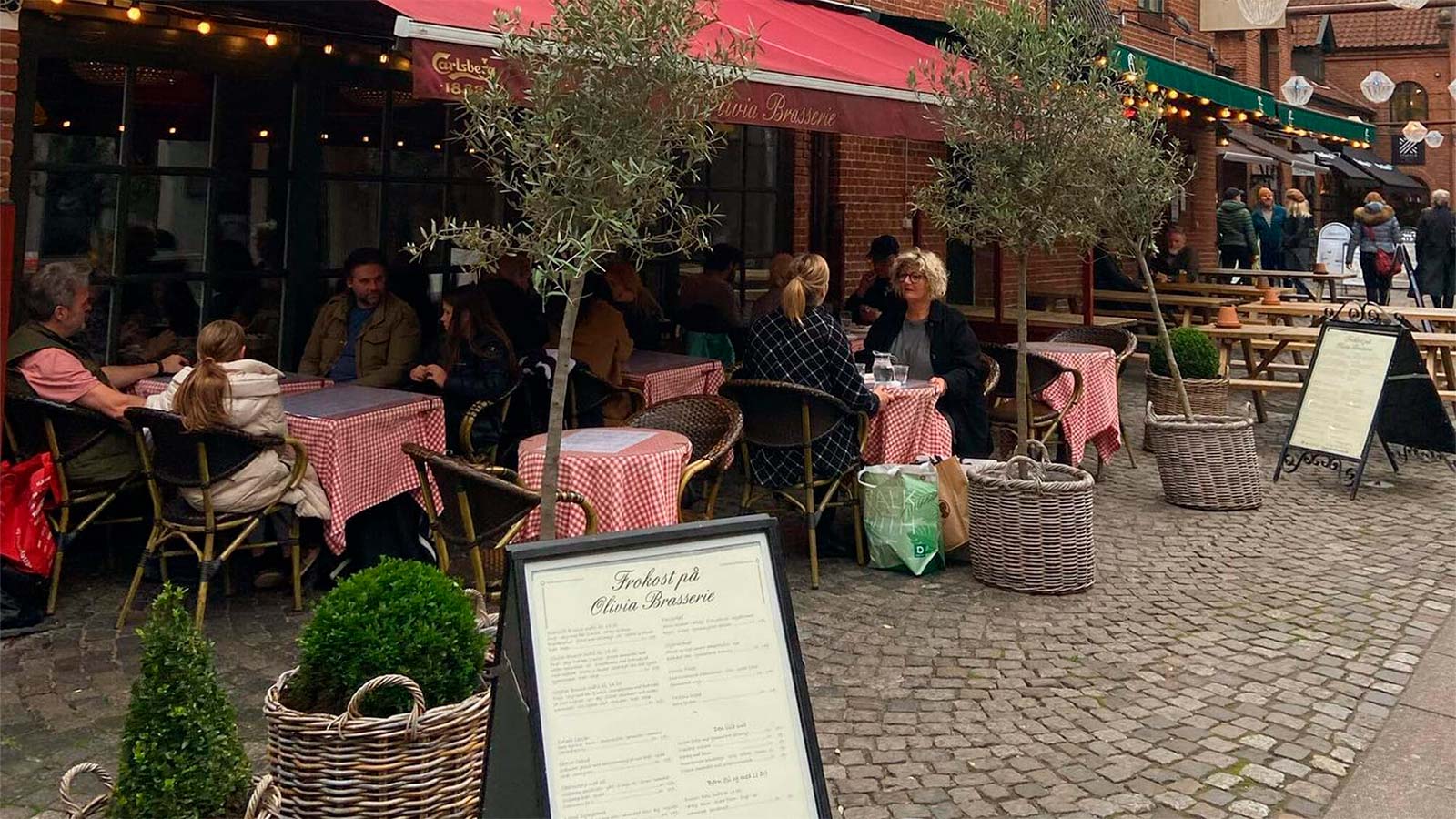 Olivia Brasserie in Vintapperstræde