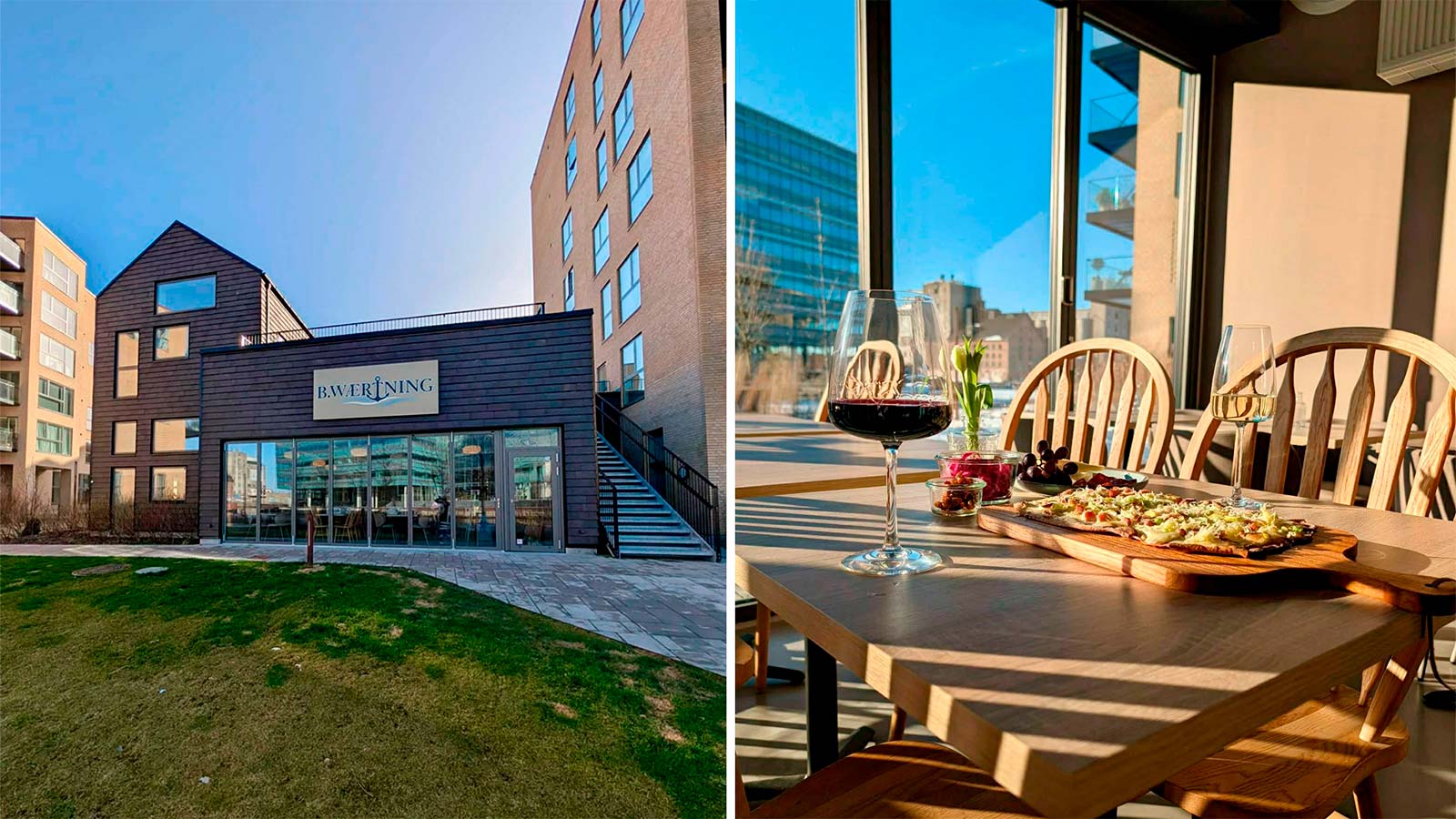 Værtshus/cafe på Odense Havn